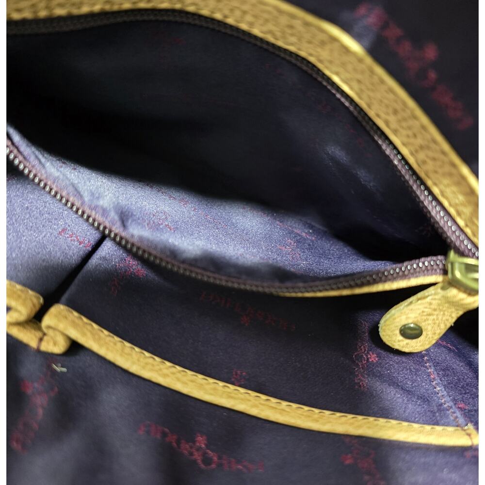 Anuschka Peacock/Rose Hand Painted Leather Crossbody/Shoulder Bag-Rosie Reverie - Picture 16 of 16